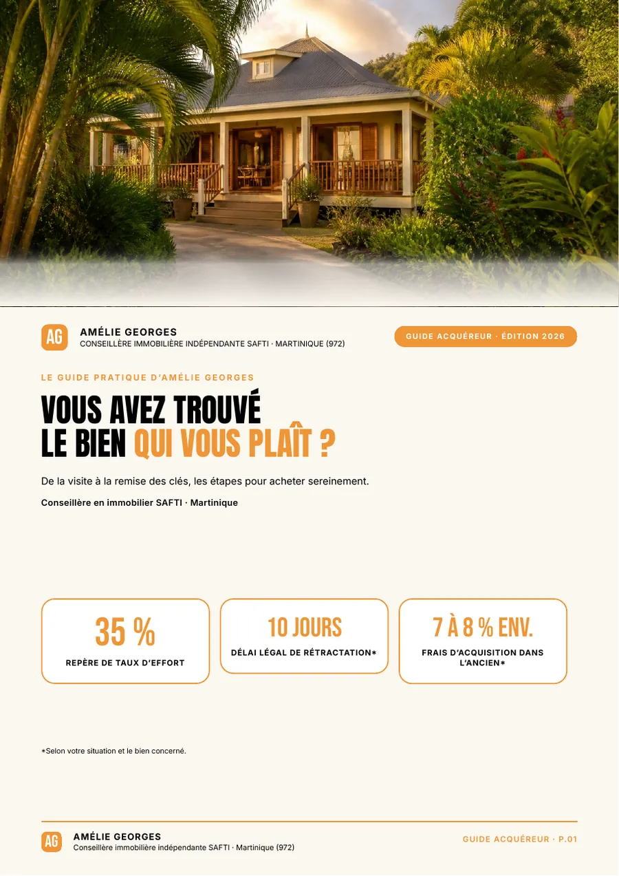 Couverture du Guide Acquéreur d'Amélie Georges